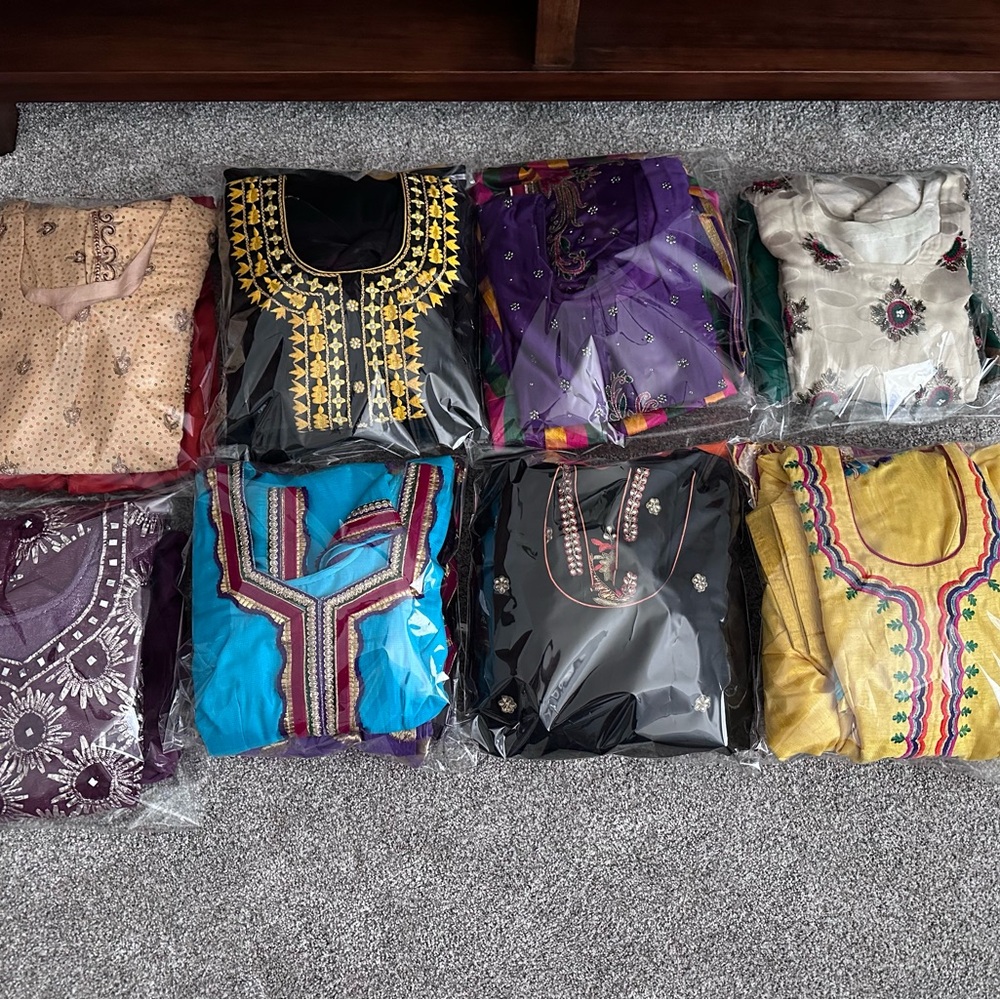 Colorful Embroidered Kurti Collection - Picture 2 of 4